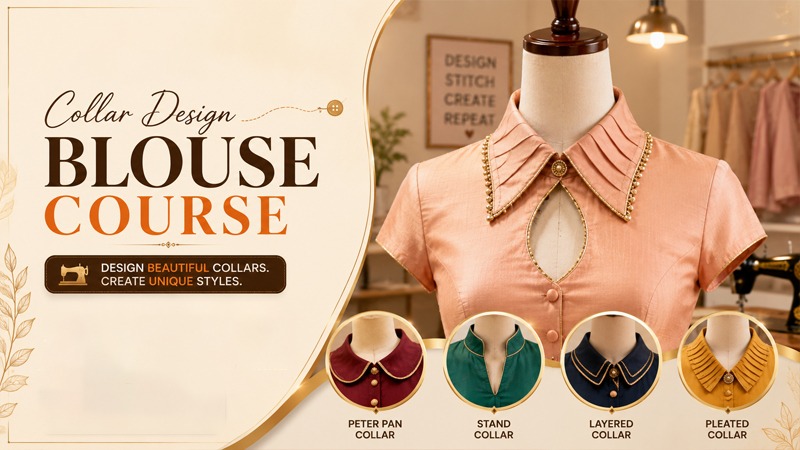 Collar Design Blouse Course Patna