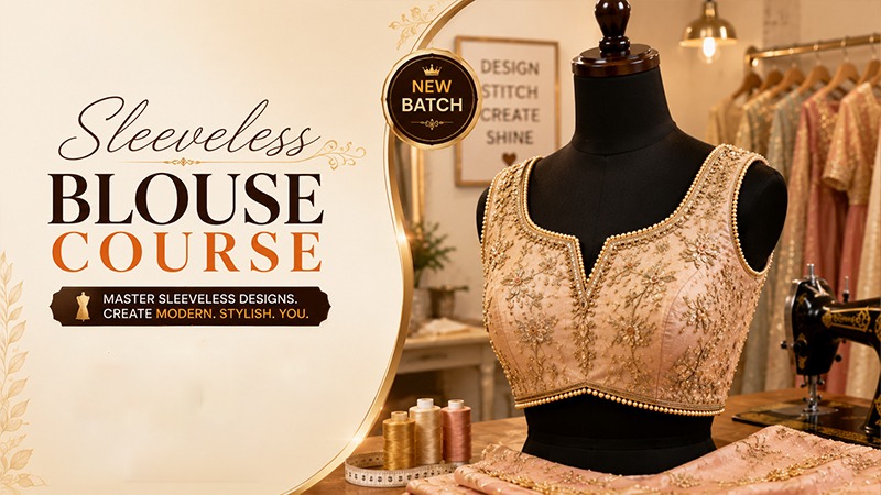 Sleeveless Blouse Course Patna